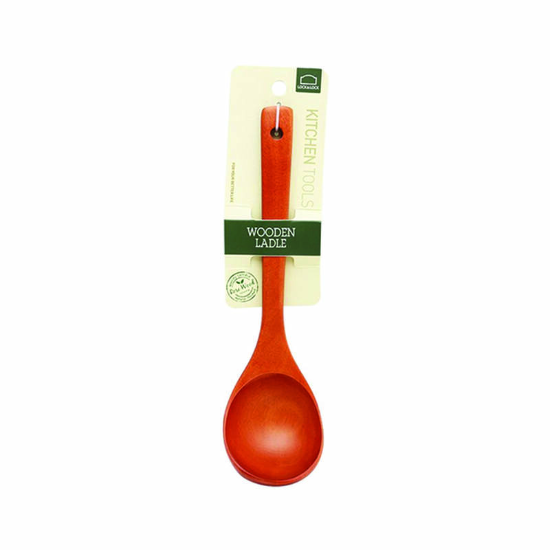 Muỗng Múc Thức Ăn Bằng Gỗ Rose Wood 260x72mm - LocknLock - F00090, , large image number null